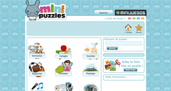 Desktop Screenshot of minipuzzles.com
